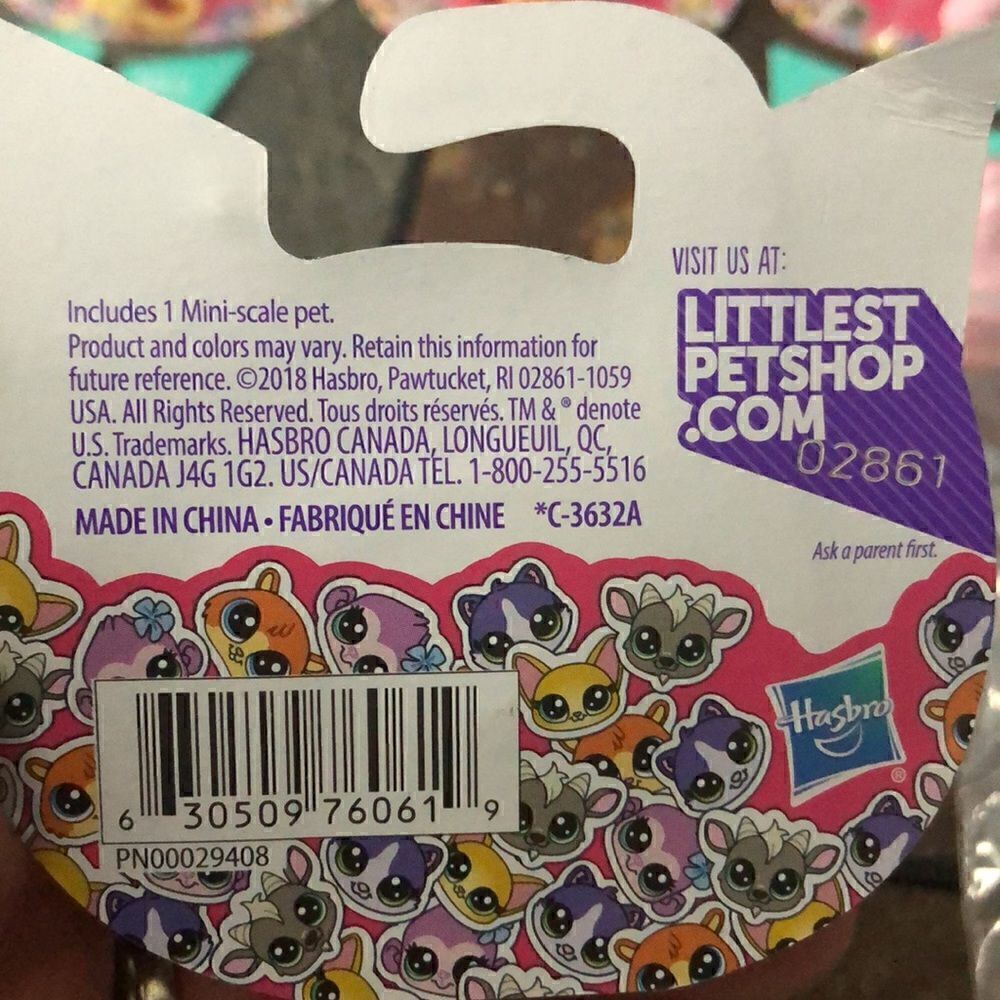 Littlest Pet Shop Mini-Scale Pets- 6 total - Picture 14 of 14